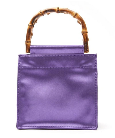 新品タグ付き hai（ハイ）BAMBOO BAG バンブー シルク サテンバック 22814393?w=400