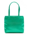 Hai Little Silk Bag In Emerald Green