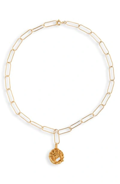 Alighieri The Ritual Pendant Necklace In Gold