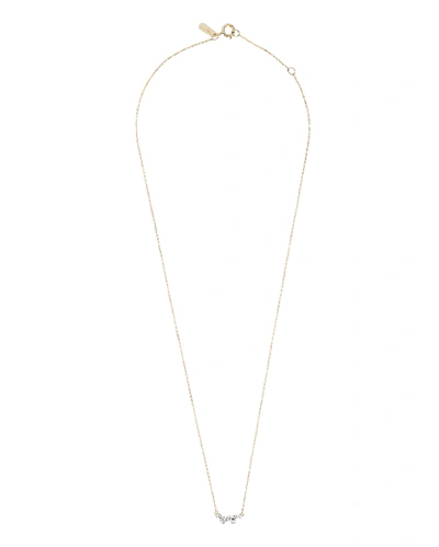 Adina Reyter Scattered Diamond Necklace In Gold