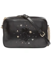 DKNY KRESCENT LEATHER STUD CAMERA BAG, CREATED FOR MACY'S