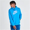 Nike Men's Sportswear Club Fleece Hoodie In Blue