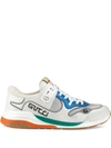 Gucci White Ultrapace Sneakers In White