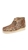 CLARKS Animal Print Wallabee Boots