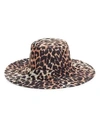 GANNI Leopard-Print Bucket Hat