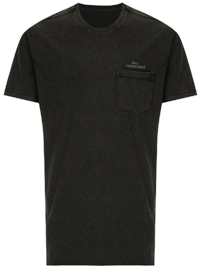Osklen Chest Pocket Eco T-shirt In Black