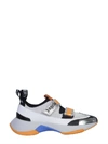 Palm Angels Recovery Panelled Sneakers In Bianco