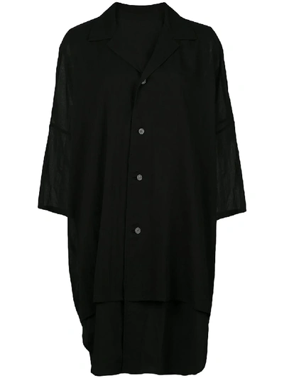 Y's Oversized Shirt In Black