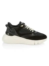 BUSCEMI Veloce Tonal Leather Sneakers