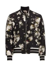 N°21 Floral Print Bomber Jacket