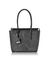 ALVIERO MARTINI 1A CLASSE BLACK LEATHER TOTE,D08764260001