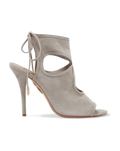 Aquazzura 凉鞋 In Grey