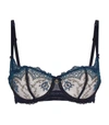 AUBADE LACE HALF-CUP BRA,14970840