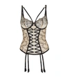 AUBADE BAISERS CHARNELS LACE BASQUE,14970763