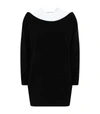 ALEXANDER WANG LAYERED KNIT SWEATER,14978201