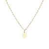 AURATE AURATOR SMALL OVAL PENDANT