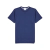 NORSE PROJECTS NIELS BLUE COTTON T-SHIRT,3704162
