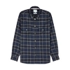 NORSE PROJECTS VILLADS CHECKED BRUSHED COTTON SHIRT,3703943