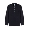 NORSE PROJECTS OSCAR NAVY COTTON SHIRT,3704165