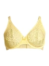 Wacoal Halo Lace Underwire Bra In Pale Banana