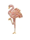 MIO HARUTAKA SAPPHIRE & DIAMOND FLAMINGO EARRING,MHBHFMG/R