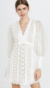 ZIMMERMANN Super Eight Flutter Mini Dress