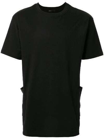 The Viridi-anne T-shirt Mit Kastigem Schnitt In Black