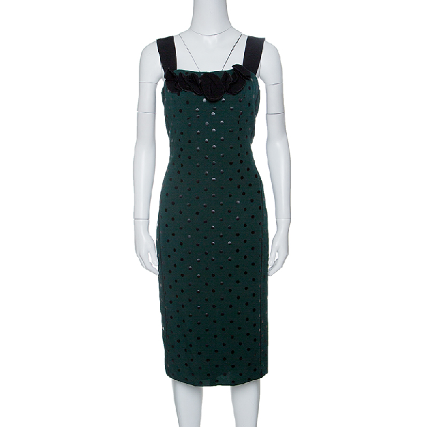 marc jacobs green dress