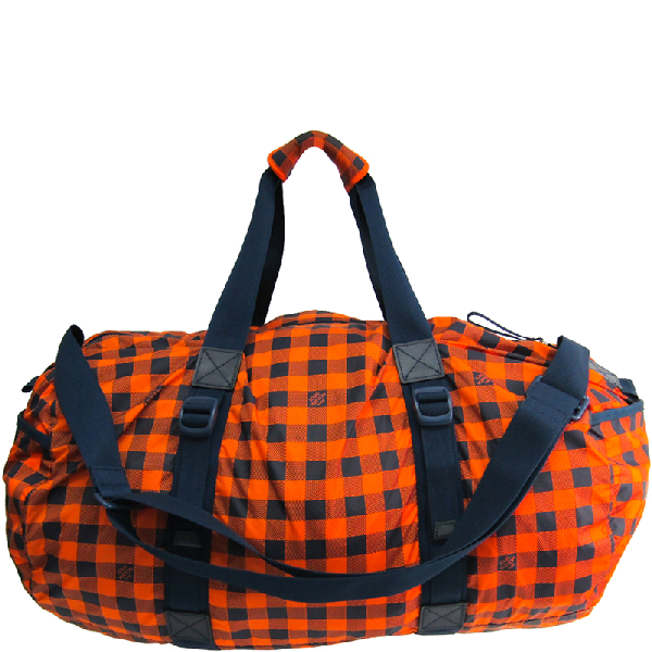 Pre-Owned Louis Vuitton Orange Damier Nylonaventure Practical Boston Bag | ModeSens