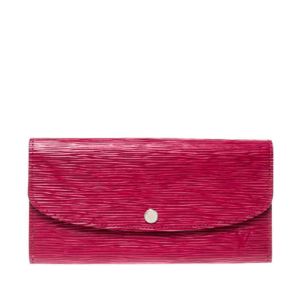 Pre-Owned Louis Vuitton Fuchsia Epi Leather Sarah Wallet In Pink | ModeSens