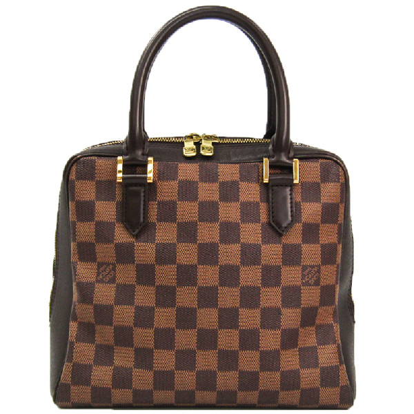 Pre-Owned Louis Vuitton Damier Ebene Canvas Brera Bag In Brown | ModeSens