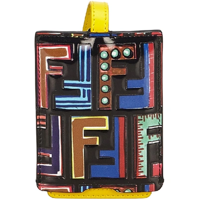 Pre-owned Fendi Multi-color Zucca Leather Travel Accessory In Multicolor