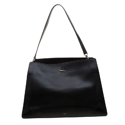 Pre-owned Celine Black Leather Shoulder Bag