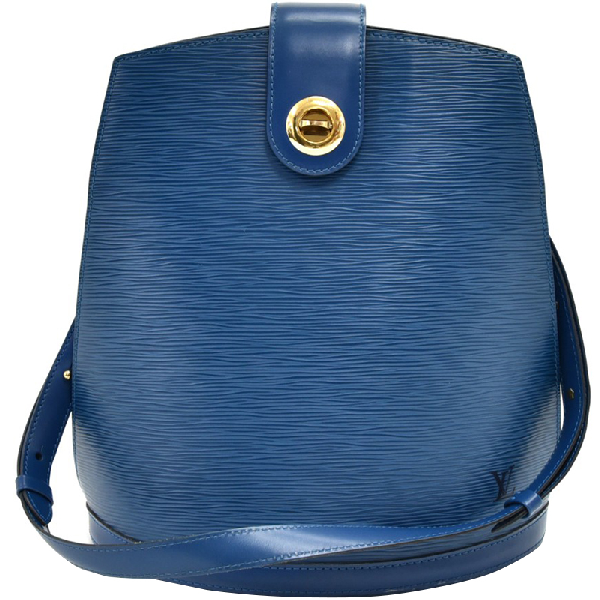 Pre-Owned Louis Vuitton Toledo Blue Epi Leather Cluny Bag | ModeSens