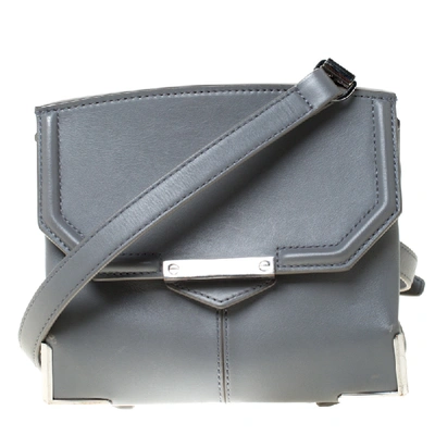 Pre-owned Alexander Wang Grey Leather Small Marion Shoulder Bag