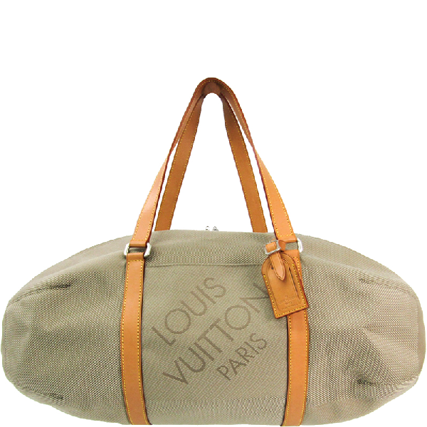 Pre-Owned Louis Vuitton Sable Damier Geant Attaquant Duffel Bag In Brown | ModeSens