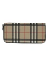 BURBERRY BURBERRY CONTINENTAL ZIPPED WALLET