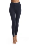 Commando Perfect Control Velour Leggings In Black