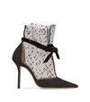 JIMMY CHOO FIRA 100 SUEDE ANKLE BOOTS,14969984