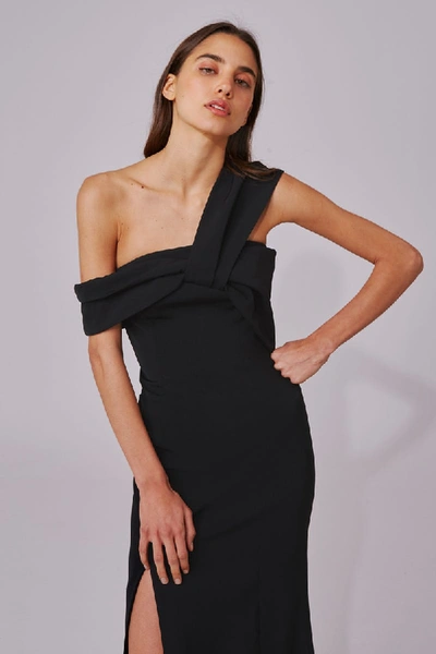 C/meo Collective Caliber Gown In Black