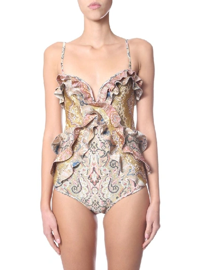 Zimmermann Swimsuit In Multicolor