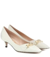 GUCCI ZUMI LEATHER PUMPS,P00433849