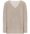 AGNONA Cashmere and linen sweater,P00422779