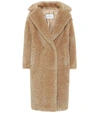 MAX MARA TEDDY BEAR ICON LAMÉ COAT,P00432878