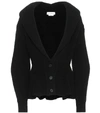 ALEXANDER MCQUEEN WOOL AND CASHMERE CARDIGAN,P00436747