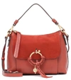 SEE BY CHLOÉ JOAN SMALL LEATHER SHOULDER BAG,P00441784