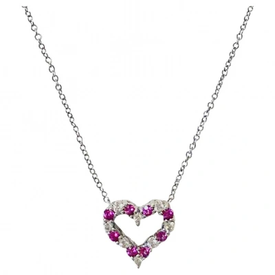 Pre-owned Tiffany & Co Platinum Necklace In Multicolour