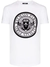 Balmain Logo T-shirt In 0fa 0fa Blan