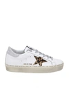 GOLDEN GOOSE HI STAR trainers IN WHITE colour LEATHER,11165406