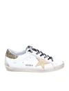 GOLDEN GOOSE SUPERSTAR SNEAKERS IN WHITE COLOR LEATHER,11165400